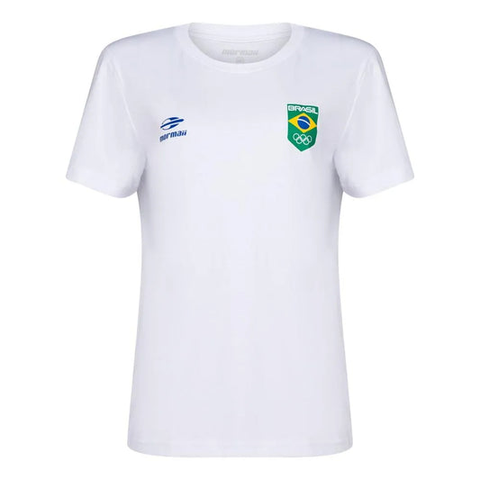 CAMISETA MANGA CURTA FEMININA TRAVEL TIME BRASIL MORMAII
