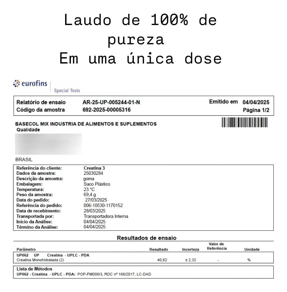Creatina Gummies Felpure | 3g por Goma | Praticidade Diaria