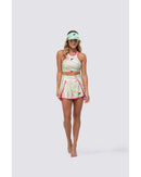 Short + Saia DROP SHOT GRETA - Verde/Rosa