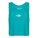 REGATA FEMININA CROPPED BEACH SPORTS MORMAII 2776 TURQUEZA