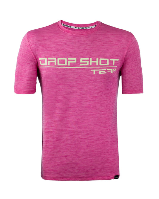 Camiseta DROP SHOT TEAM 3.0 - Rosa Neon