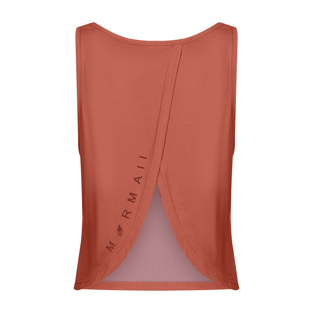 REGATA FEMININA CROPPED BEACH SPORTS MORMAII 2776B TERRACOTA