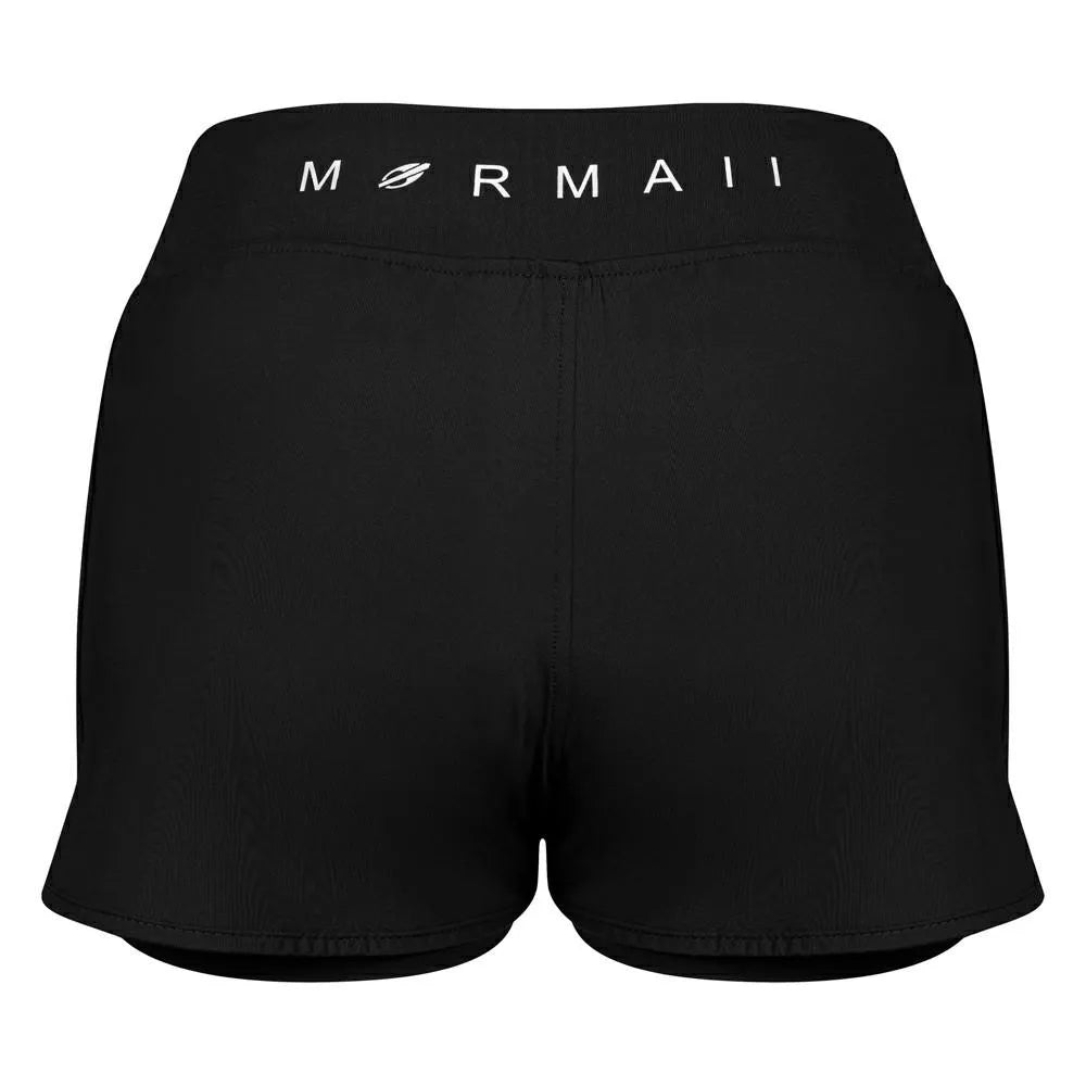 SHORTS DUPLO FEMININO BEACH SPORTS MORMAII 2778 PRETO