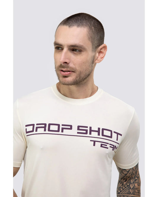 Camiseta DROP SHOT TEAM 3.0 - Off White