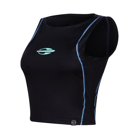 Top Cropped Beach Tennis Mormaii Vitória Marchezini 2025