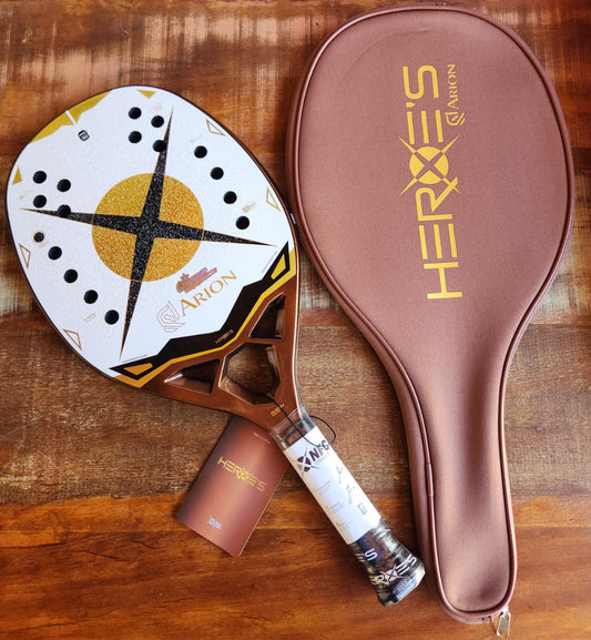 Raquete Beach Tennis Heroe's ARION - c/ Tratamento e Brindes