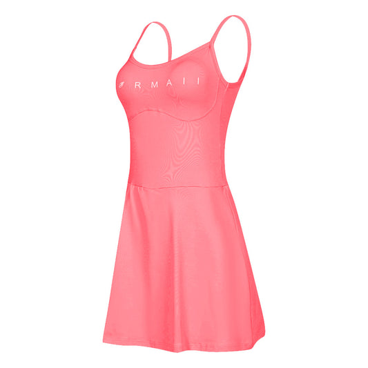 VESTIDO MACAQUINHO VITORIA MARCHEZINI MORMAII 2025 ROSA