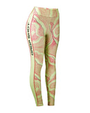Legging DROP SHOT GRETA  - Verde/Rosa