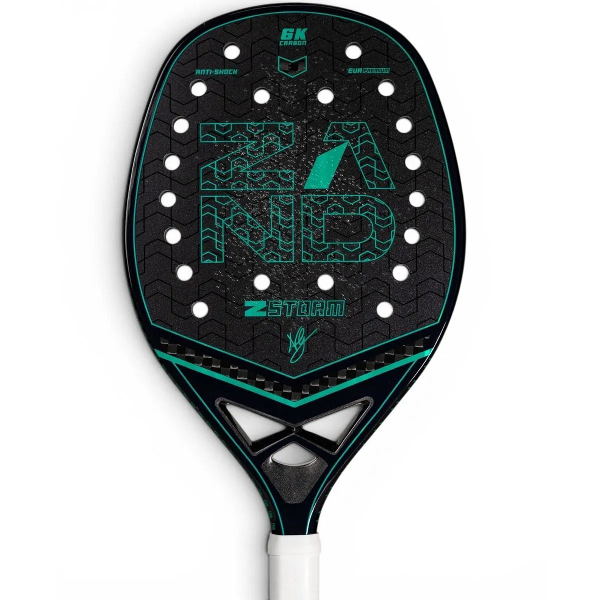 Raquete de Beach Tennis ZAND ZSTORM 2026 - c/ Tratamento e Brindes