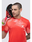 Camiseta DROP SHOT NIKITA 3.0 - Vermelho