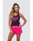 Regata feminina DROP SHOT ENJOY 3.0 - Roxo