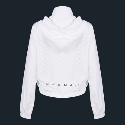 JAQUETA CORTA VENTO FEMININA SPORTS MORMAII 2942 BRANCO
