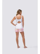 Short duplo DROP SHOT NICOLE 3.0 - Rosa