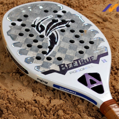 Raquete Beach Tennis AMA Poison Bee 2026 | Gigio Cariani 18K