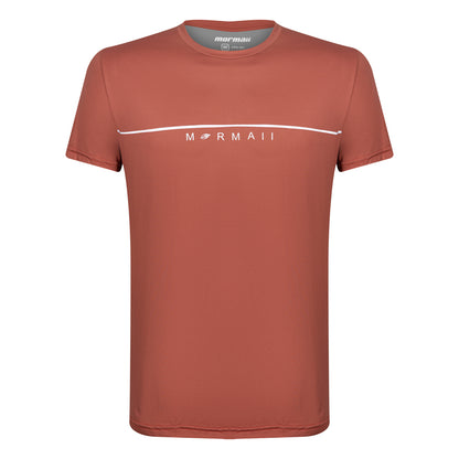 CAMISETA MASCULINA BEACH SPORTS MORMAII 2787 TERRACOTA