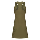 VESTIDO FEMININO NADADOR COM SHORTS MORMAII 2952 VERDE MILITAR