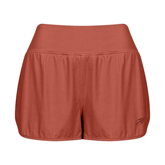 SHORTS DUPLO FEMININO BEACH SPORTS MORMAII 2778B TERRACOTA