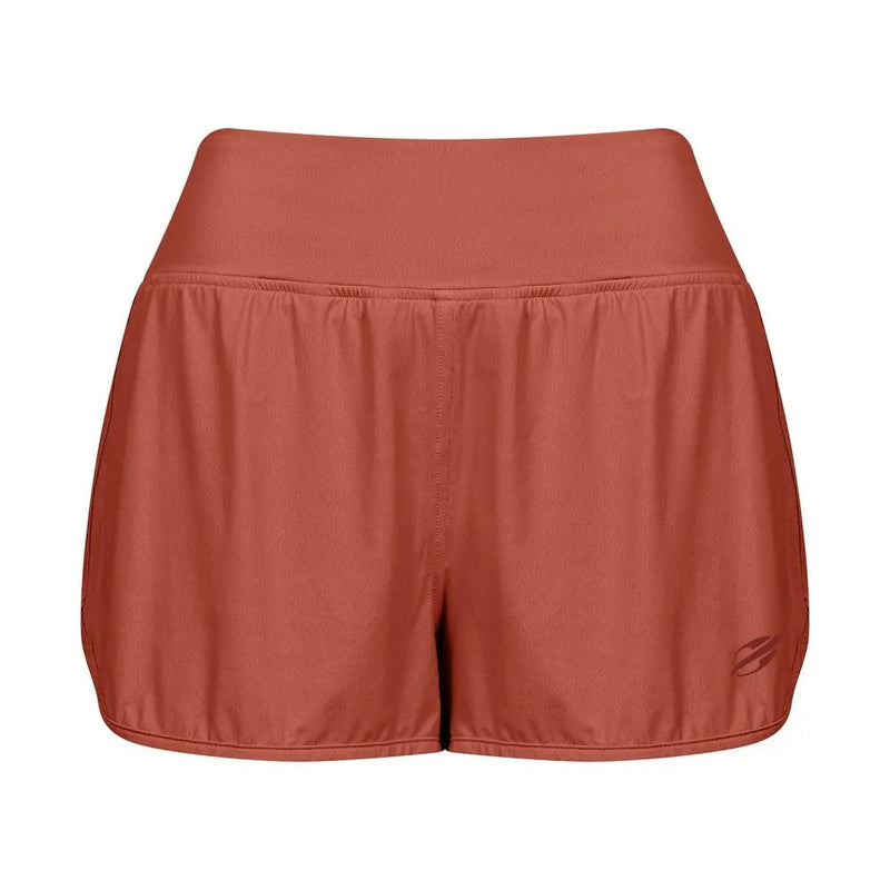 SHORTS DUPLO FEMININO BEACH SPORTS MORMAII 2778B TERRACOTA