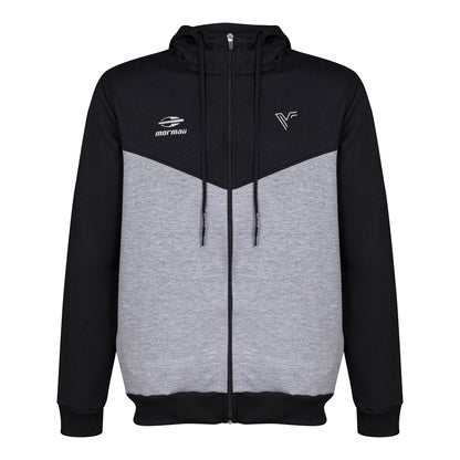 JAQUETA DE MOLETOM COM ZIPER BEACH TENNIS VINI FONT