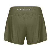 SHORTS DUPLO FEMININO BEACH SPORTS MORMAII 2778B Verde Militar