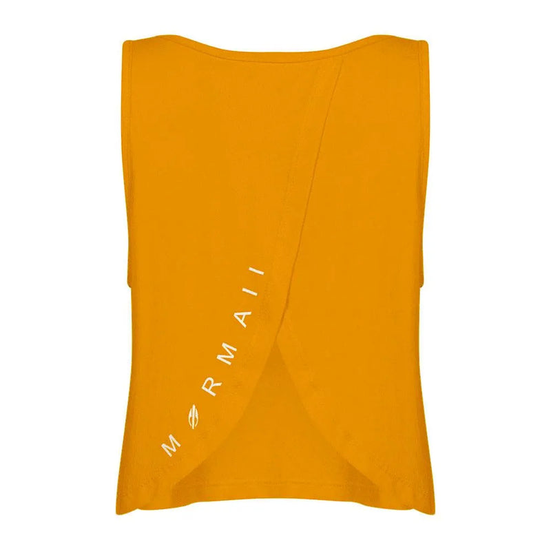 REGATA FEMININA CROPPED BEACH SPORTS MORMAII 2776 LARANJA