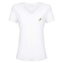 CAMISETA FEMININA MANGA CURTA DECOTE V BEACH SPORTS MORMAII 2733 BRANCO