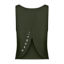 REGATA FEMININA CROPPED BEACH SPORTS MORMAII 2776B VERDE MILITAR