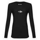CAMISETA FEMININA MANGA LONGA BEACH SPORTS MORMAII  2730 PRETO