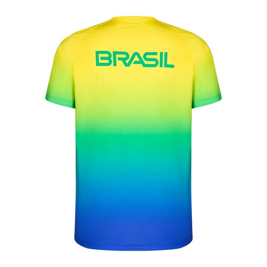 CAMISETA MANGA CURTA MASCULINA DEGRADE TIME BRASIL MORMAII