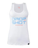 Regata feminina DROP SHOT ENJOY 3.0 - Branco