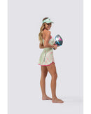 Short + Saia DROP SHOT GRETA - Verde/Rosa