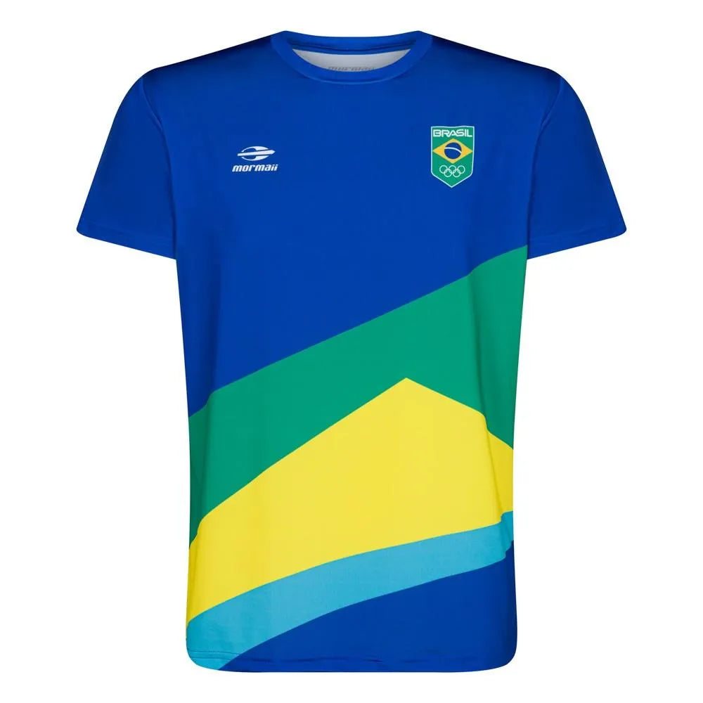CAMISETA MANGA CURTA  MASCULINA PODIUM TIME BRASIL MORMAII
