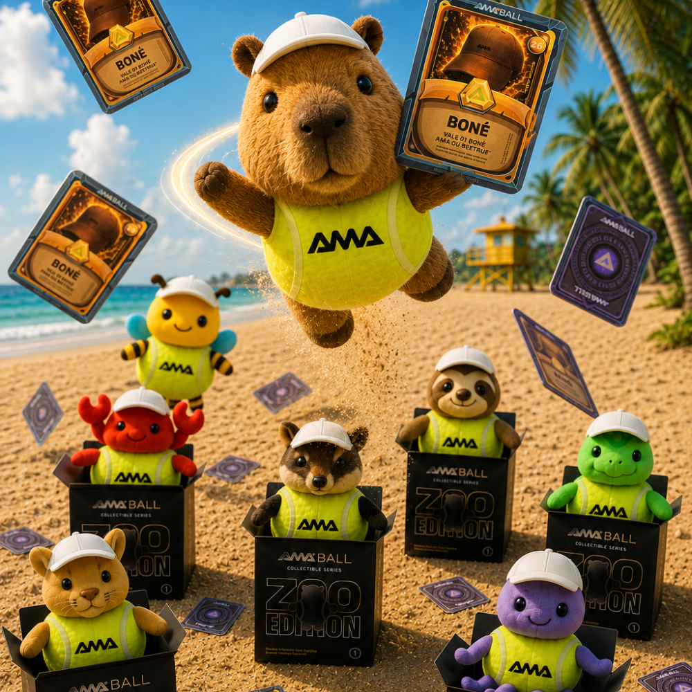 Blind Box AMA Ball Zoo Edition Personagens Surpresa
