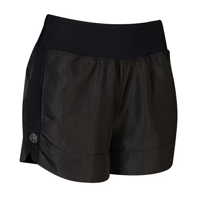 SHORT FEMININA LINHA SAMANTHA BARIJAN BEACH TENNIS MORMAII 2025 PRETO