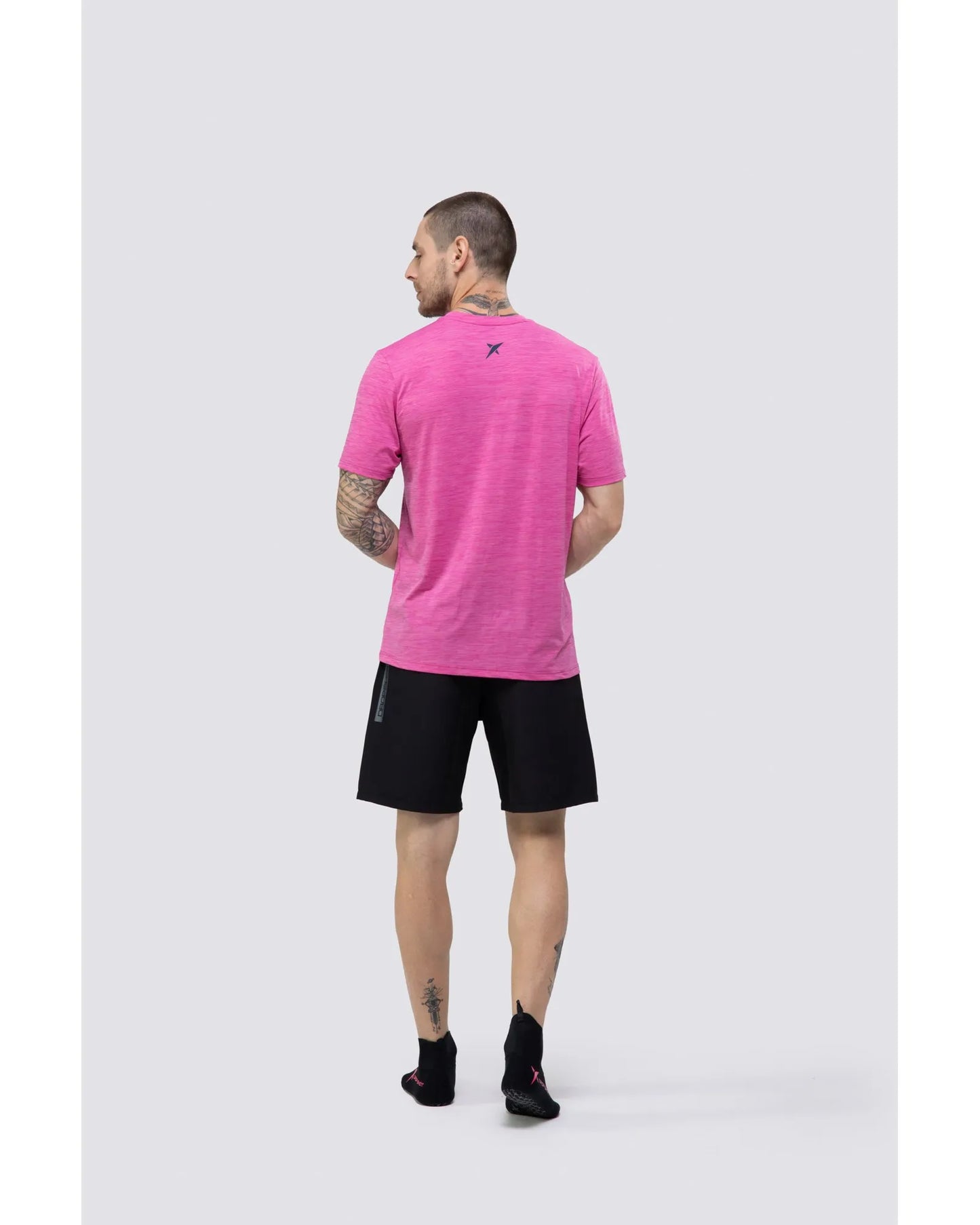 Camiseta DROP SHOT GAME 2.0 - Rosa Neon