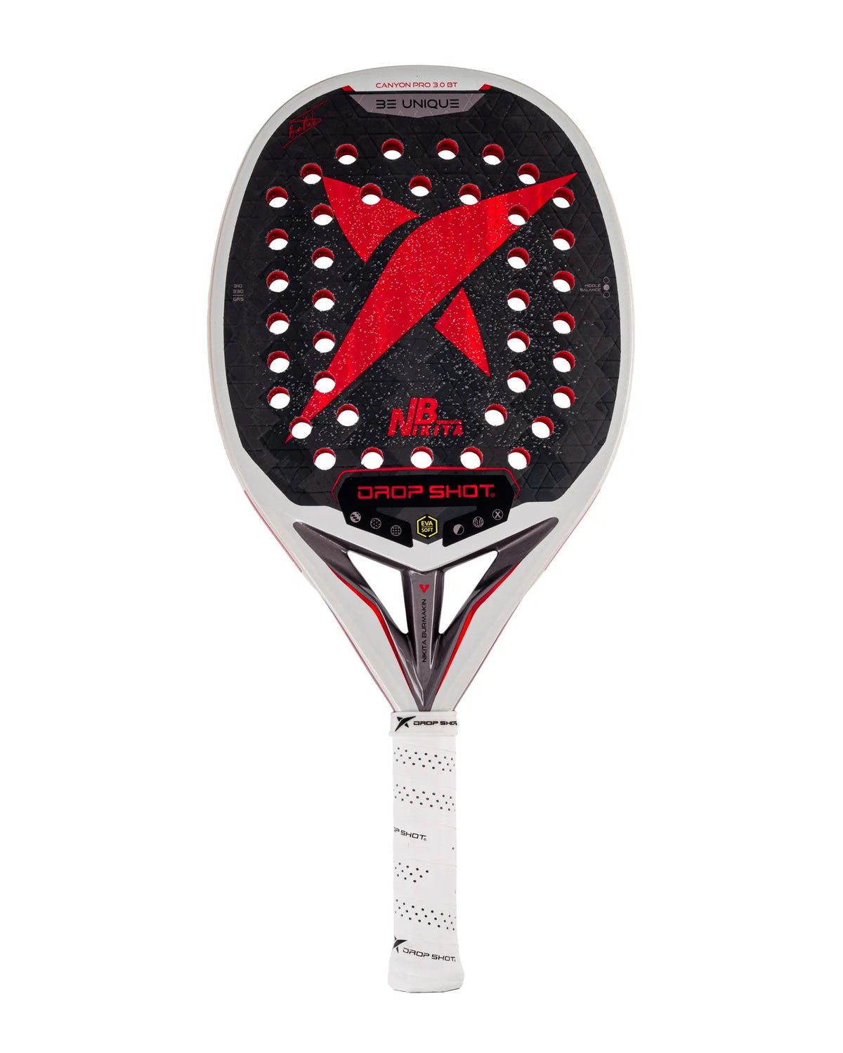 Raquete Beach Tennis Drop Shot Canyon Pro 3.0 Nikita Burmakin