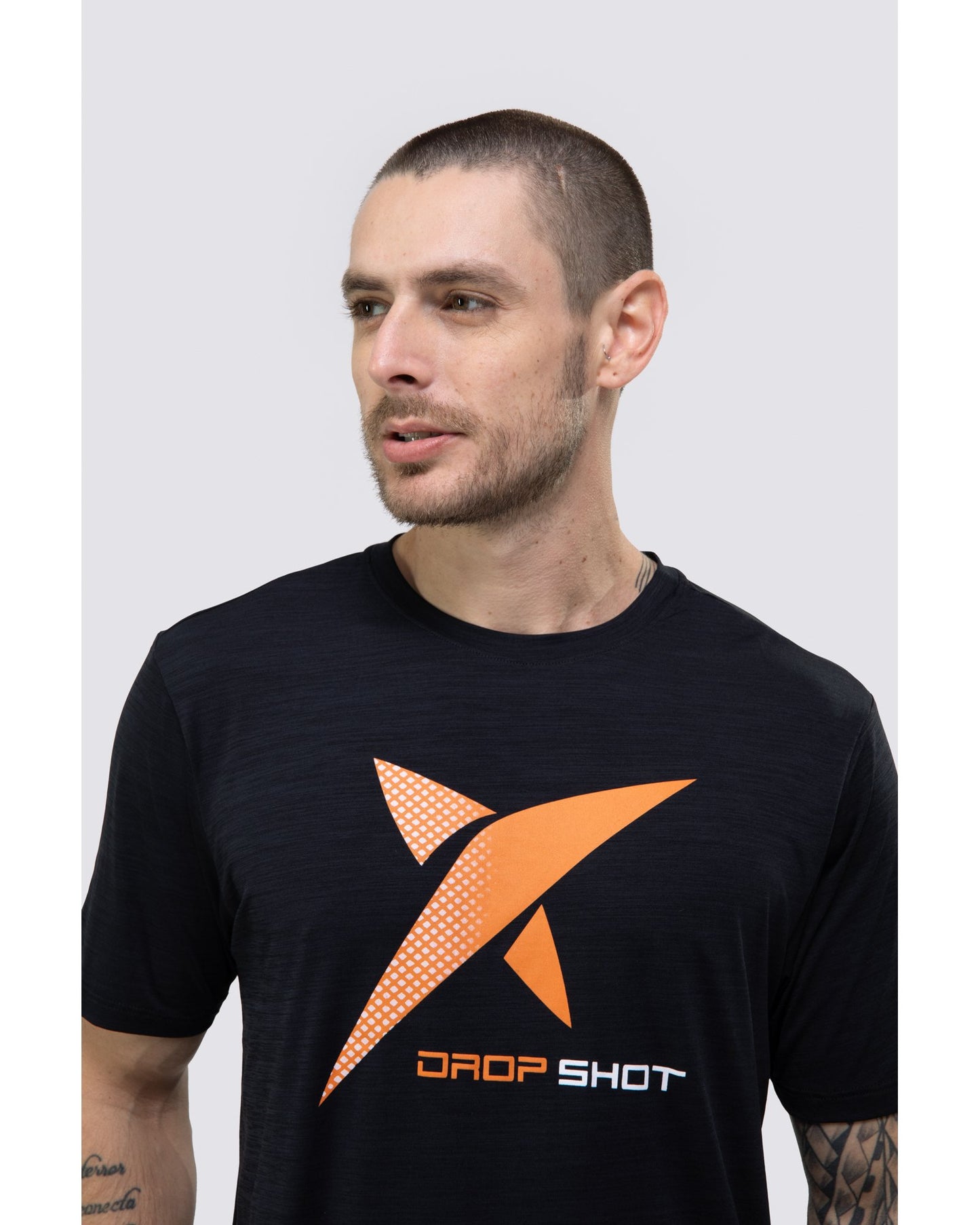 Camiseta DROP SHOT GAME 2.0 - Preto