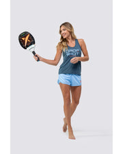 Regata feminina DROP SHOT ENJOY 3.0 - Marinho