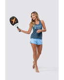 Regata feminina DROP SHOT ENJOY 3.0 - Marinho