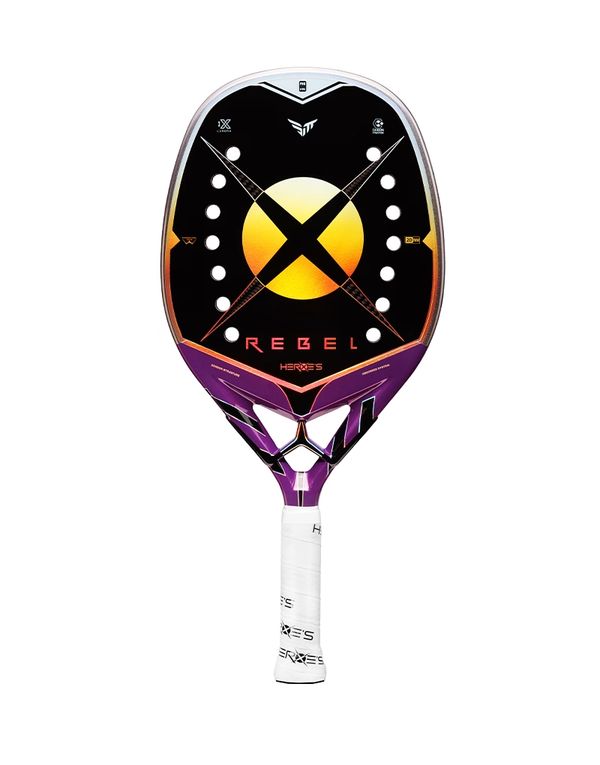 Raquete Beach Tennis REBEL 2026 – Mattia Spoto | Carbono 3K