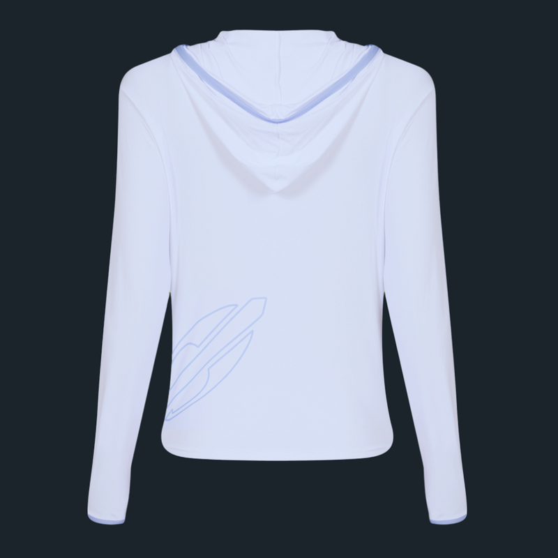 CAMISETA FEMININA MANGA LONGA BEACH SPORTS MORMAII 2945 BRANCO