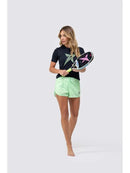 Short duplo DROP SHOT ENJOY 1.0 - Verde Menta