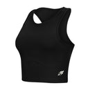 TOP CROPPED FEMININO BEACH SPORTS MORMAII 2900 PRETO