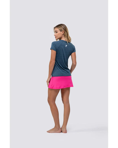 Camiseta Babylook DROP SHOT GAME 2.0 - Azul Patria
