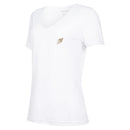 CAMISETA FEMININA MANGA CURTA DECOTE V BEACH SPORTS MORMAII 2733 BRANCO