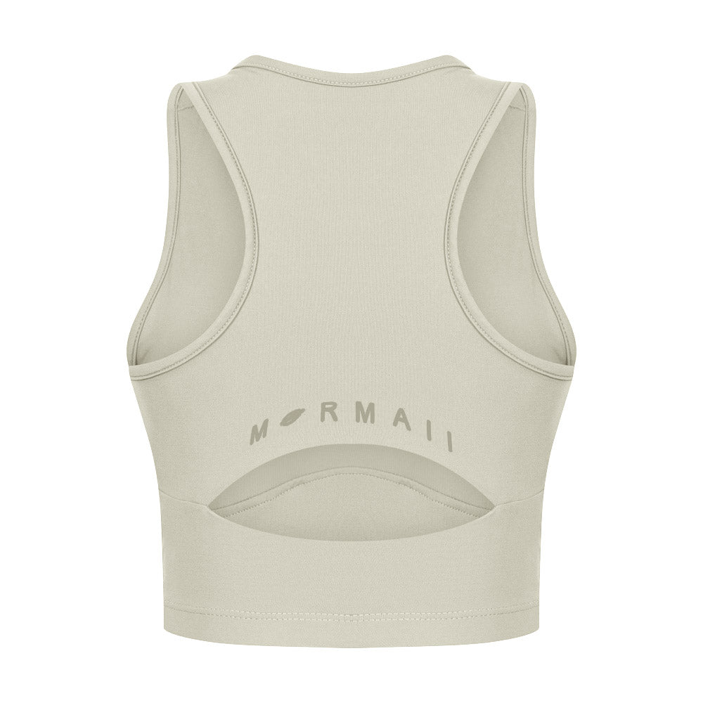 TOP CROPPED FEMININO BEACH SPORTS MORMAII 2900 OFF WHITE