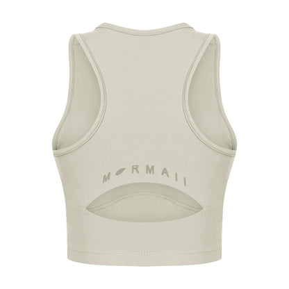 TOP CROPPED FEMININO BEACH SPORTS MORMAII 2900 OFF WHITE