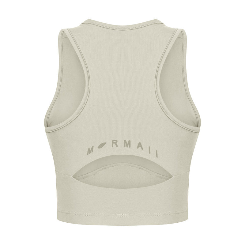 TOP CROPPED FEMININO BEACH SPORTS MORMAII 2900 OFF WHITE
