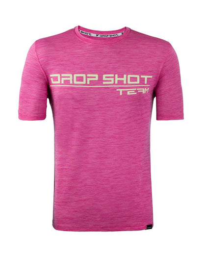 Camiseta DROP SHOT TEAM 3.0 - Rosa Neon