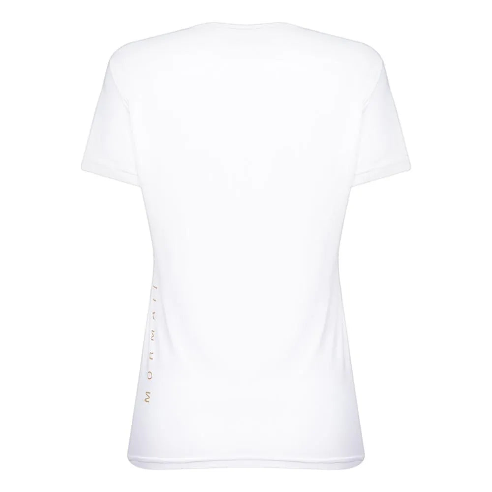 CAMISETA FEMININA MANGA CURTA DECOTE V BEACH SPORTS MORMAII 2733 BRANCO
